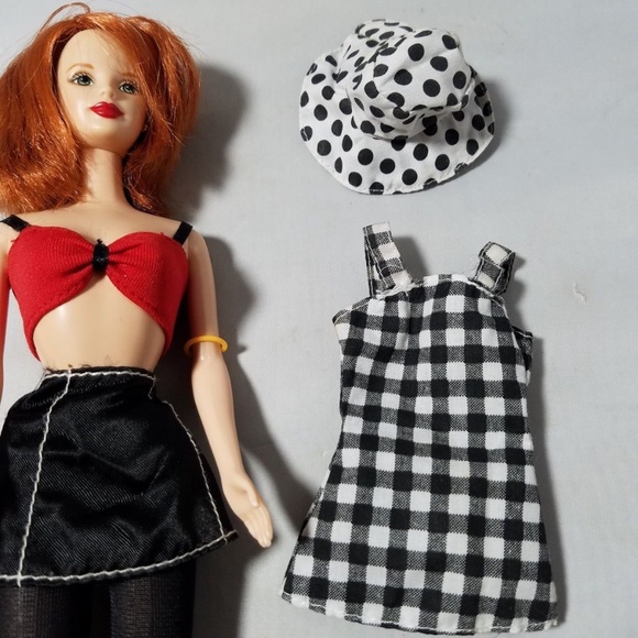 Barbie | Other | Barbie Doll Vintage 966 Red Hair 2 Outfits | Poshmark